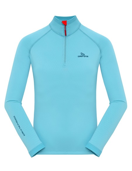 GRIFONE MENTUI LADY 1/2 ZIP T SHIRT