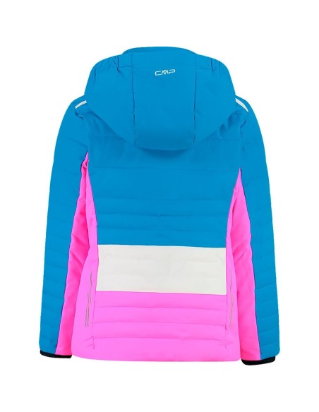KID G JACKET FIX HOOD TURCHESE