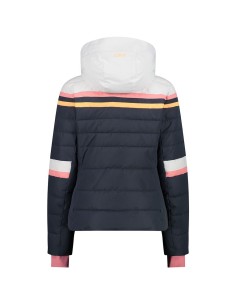 CMP WOMAN JKT FIX HOOD TITANIO 2