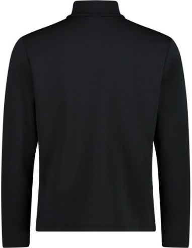 CMP MAN FLEECE JACKET NERO BIANCO